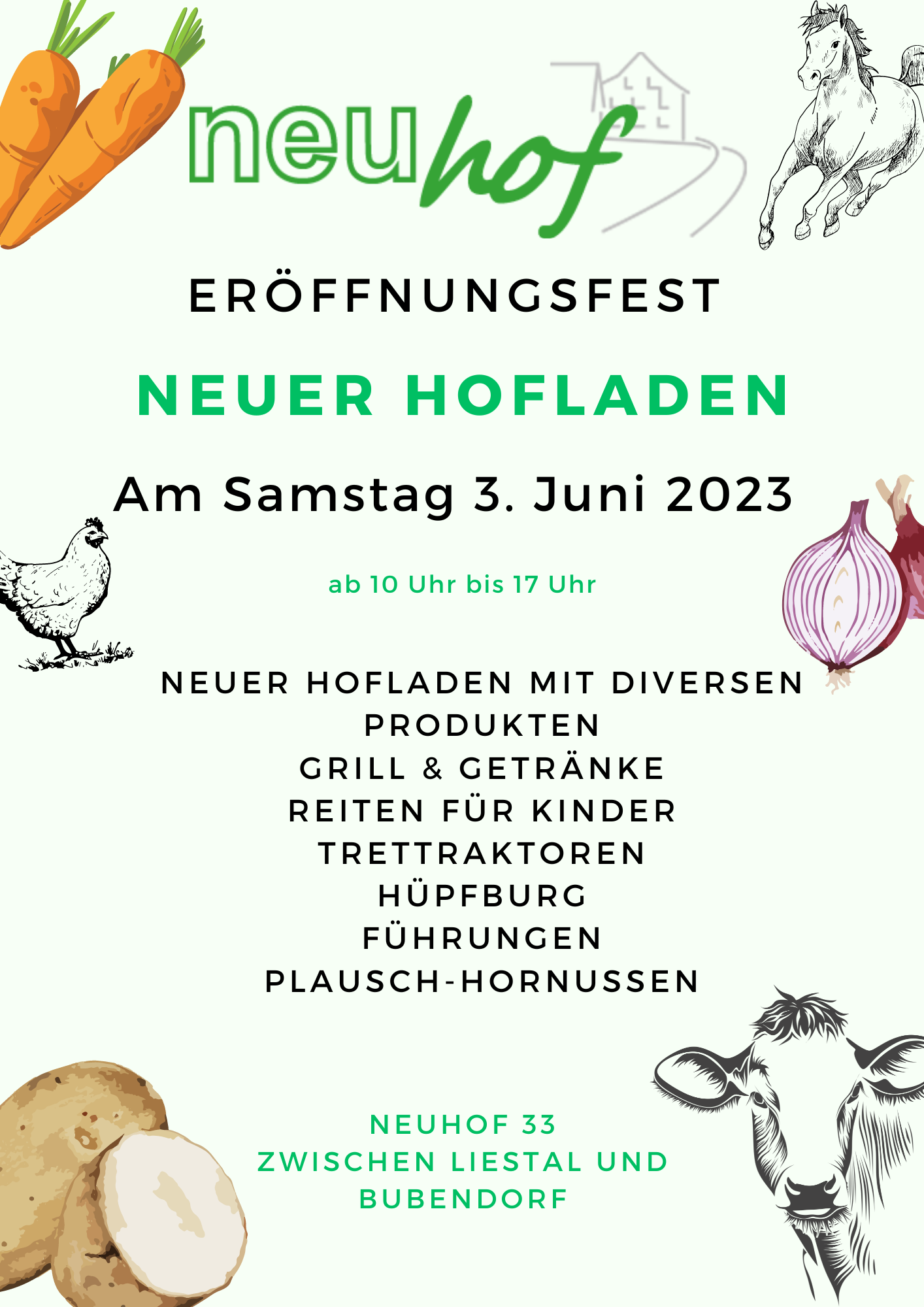 Eröffnungsfest Hofladen